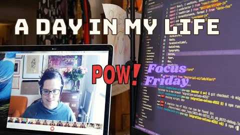POW! (usepow.app) Focus Friday  ·  A day in my life as a developer, founder and mom  ·  Spring 2021